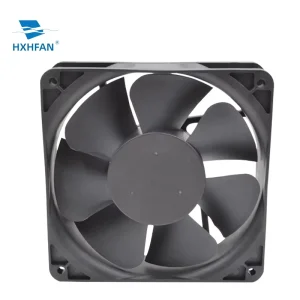 12038 4 12 24 48V DC Electric Axial Flow Fan Plastic Blades 120x120x38mm Ball Bearing 70000 Hours OEM ODM Mining Air Cooling Fan