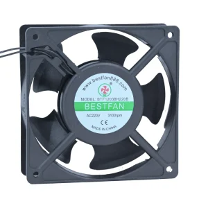 12038 AC 220V Sleeve-Bearing Low-Noise Brushless Industrial Axial Cooling Fan