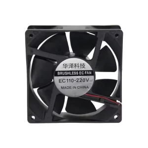 12038 EC Axial Cooling Fan, 120mm AC 110V, High Airflow, Energy Efficient for Data Centers