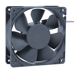 12038 Low Noise Long Working Life DC Brushless Cooling Fan 24V Radiator Fan Sleeve Bearing 3700RPM