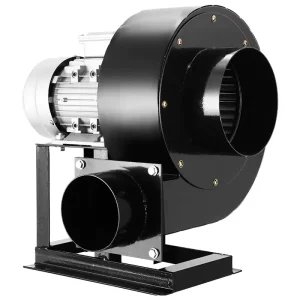 120W Flange Bracket 220V Silent Radial Fan DF Centrifugal Blower Kitchen Smoking Ventilation Industrial Dust Removal