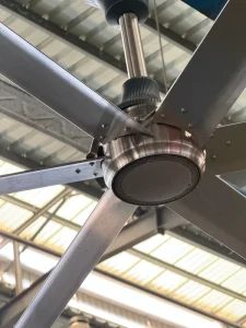 120inch Air Circulating High Volume Warehouse Fan Low Noise PMSM Motor Industrial Factory Fan for Industrial Park
