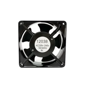 120mm 120x120x38 AC Axial Fan 220V Electric Plastic OEM ODM High Temp Cooling Fan for Oven Dryer Heat Resistant Ventilator