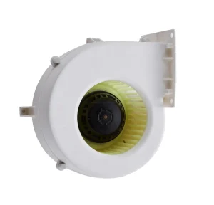 120mm AC 230V Small Radial Kitchen Wall Fan Forward Centrifugal Exhaust Blower Plastic Low Noise Industrial Fan 2450RPM