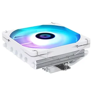 120mm Aluminum Radiator 9 Blade ARGB Fan Vacuum Brazed Water Cooling Heat Exchanger G1 4 for SFF Server AI Edge Medical Laser