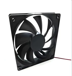 120mm DC Brushless Cooling Fan 12V 2Pin Silent Axial Fan for PC Case Server Cabinet Industrial Equipment Low Noise