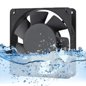 120mm High Speed AC Fan 110V 220V IP65 IP68 2700RPM Heavy Duty for Outdoor HVAC Telecom Equipment