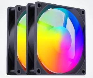 120mm RGB PC Case Fan 4Pin CPU Cooler Silent Ball Bearing Fan