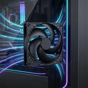 120mm Silent Case Fan PWM Intelligent Speed Control High Airflow PC Cooling Fan for Gaming Desktop Factory Price