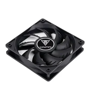 120mm Silent Computer Case Fan Hydraulic Bearing Non LED Low Noise Cooling for Office and Home Desktop PC