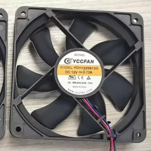 120x120x25 6300RPM 120mm AC Axial Ball Bearing Radiator Cooling Fan 12V Electric OEM ODM