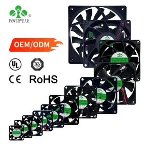 120x120x25 Waterproof 12025 24V Brushless DC Cooling Fan 120mm 12V Supplier