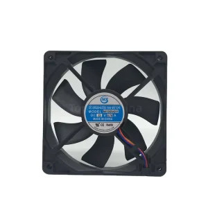 120x120x25 mm 12025 Electric 12V Brushless CPU Cooler 120mm 2 Pin DC Axial Flow Fan for Hotels Silent Plastic