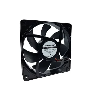 120x120x25mm High Speed DC Axial Fan 3000 RPM Plastic Blades OEM ODM for Server & Workstation