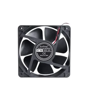 120x120x38mm 4.8W 3000RPM DC Axial Flow High Life CE FCC RoHS Certified Electric Cooling Fan 12V Ball Bearing