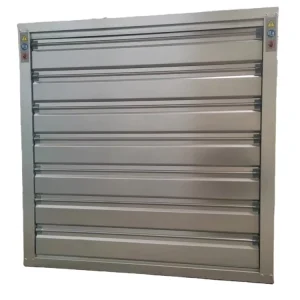 1220 Type Industrial Axial Exhaust Fan 220V/380V Stainless Steel Blades Ball Bearing Wall Mount