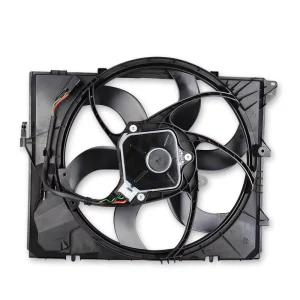 12DC 600W E84 Radiator Cooling Fan for BMW X1 E84 Engine Condenser Fan OEM 17427545366