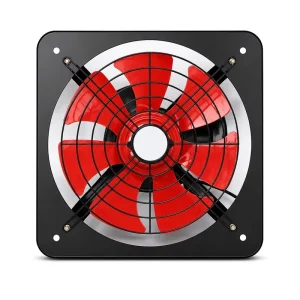 12Household Iron Exhaust Fan Kitchen Silent Oil Smoke Exhaust Fan Powerful High power Metal Ventilation Industrial Fan