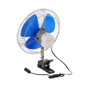 12V 24V 100W 30 34dB Quiet Car Air Conditioning Fan with 4 10 Inch Blade Sizes OEM ODM Available