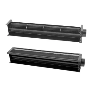 12V 24V 40mm DC Motor Cross Flow Fan Elevator Tangential Fan Silent Aluminum Alloy Blade Impeller Blower