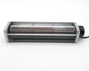 12V 24V 48V 110V DC 40mm Crossflow Fan Three Ball Bearings Brushless Motor Low Noise Large Airflow Aluminum Wheel Centrifugal Fan
