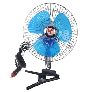 12V 24V Adjustable Car Auto Air Cooling Fan With Clip Low Noise Car Auto Strong Wind Cooler Air Fan Smart Home Products