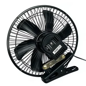 12V 24V Auto Car Cooling Ceiling Fan 10 Inch Portable for Truck and Bus Stainless Steel