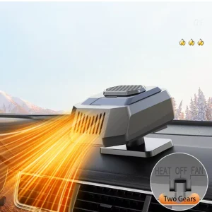 12V 24V Car Heater Electric Cooling Heating Fan 360 Degree Portable Defroster Demister Heater for Cars Trucks