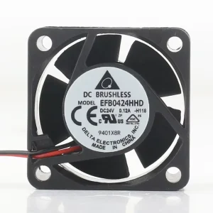12V 48V DC 24V 0.12A AC EC 4020 40X40X20MM 4CM Two wire Inverter Power Supply Large Air Volume EFB0424HHD-H118 Cooling Fan