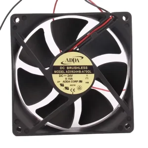 12V 48V DC24V 0.15A EC AC 9CM 92X92X25mm 9225 Variable Frequency Axial Flow Centrifugal Exhaust AD0924HB-A70GL Cooling Fan