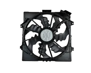 12V Brushless Radiator Fan Assembly for Hyundai Sonata OEM 25380L4000 Replacement Part