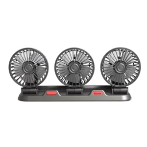 12V Portable Car Air Conditioner Cooling USB Fan Mini Car Fan 12V 24V Ventilador Auto Car Fan for Summer