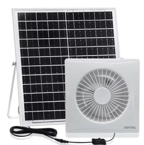 12V Solar Powered Ventilation Exhaust Fan 3 Rotary Vanes Plastic 4 6 8 Inch Home Windows Pet Homes Guesthouses 2 Year Warranty