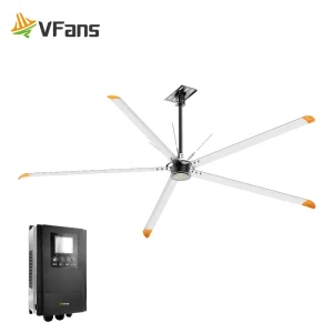 12ft 14ft 17ft Corrosion-Resistant Adjustable Speed Fans for Warehouse Big Roof Ventilation Wall Fan