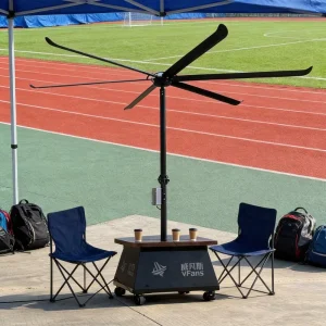12ft Commercial Gym Equipment Industrial Ventilateur Cooling Pole Fan Ventilation Cost Effective Stand Fan for Stadium