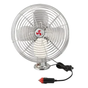 12v Cooling Car Ventilated Fan All Metal Design 6 Inch 24v Fan for Trucks Roof Fan Caravan