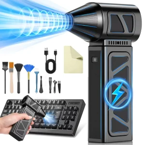 130000RPM High Speed Turbo Jet Blower Mini Handheld Air Duster Blower Super Power Turbo Fan