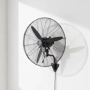 130W Three Speed Electric Industrial Wall Fan 110 220 240V Factory Workshop Low Noise Wall Fan