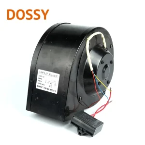 135FLJ1 220V 380V AC Electric Fan Blower with Ball Bearing Cast Iron Blades Squirrel Cage Motor OEM ODM Customizable