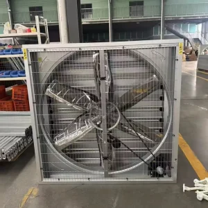 1380 Heavy Duty Hammer Axial Flow Exhaust Fan Wall Mounted Ventilation Fan Suitable for Farms Greenhouses Workshop Ventilation