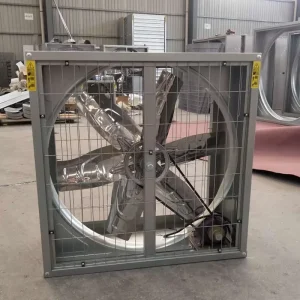 1380 Powerful Stainless Steel Wall Mounted Ventilation Fan Industrial Exhaust Fan for Chicken Coops Dairy Farms