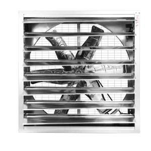 1380x1380x400mm Wall Mount Axial Flow Fan 1100w 44500m3 h Industrial Ventilation Exhaust Fan Price