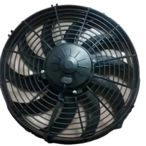 14 Inch Automotive Electric Cooling Fan Assembly Universal Replacement for Radiator Air Conditioning Condenser Motor System