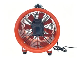 14 Inch Portable Hand Carry Axial Flow Fan Custom Voltage Industrial Air Blower for Mine Well Confined Space Ventilation Work