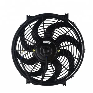 14″ Inch Universal Slim Fan Push Pull Electric Radiator Cooling 12V 90W Mount Kit RADIATOR FAN