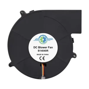 140x140x40mm Industrial Hot Air BBQ Stove Heater Radiator Fireplace PoE Variable Speed DC Brushless Cooling Radial Blower Fan