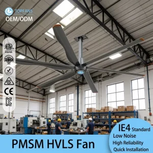144inch Large Decorative Ceiling Fan with DC Motor and CE for Exhibition Centers
