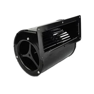 146mm Dual-Inlet Metal Impeller Exhaust Ventilation Fan, 230V EC Motor, 1700 RPM, Wall-Mount