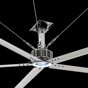 14FT 4200mm HVLS Industrial Ceiling Fan with Aluminum Alloy Motor High Volume Low Speed for Large Commercial Spaces