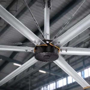 14FT Permanent Magnet HVLS Ceiling Fan Energy Saving Industrial Fan for Factory Workshop Warehouse